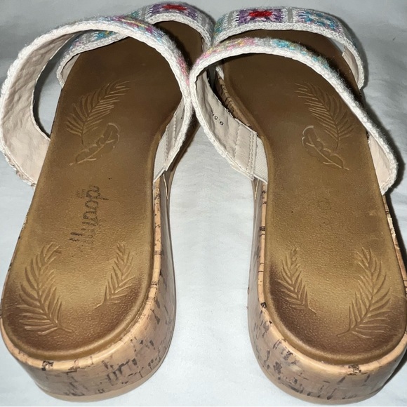 Colorful Crochet Strap Sandals Boho Festival Summer Vacation Vibes - Picture 6 of 8